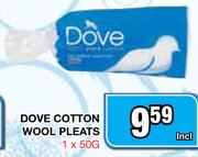 Dove Cotton Wool Pleats-1x50g