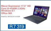 Mecer Expression 17.3" Notebook W970SUW-13-4100M