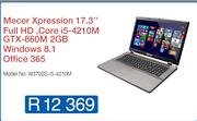 Mecer Xpression 17.3" Notebook W370SS-15-4210M