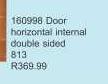 Door Horizontal Internal Double Sided 813