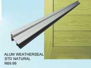 Aluminium Weatherseal STD Natural