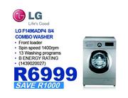 LG 8/4 Combo Washer F1496ADP4