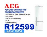 AEG 91Ltr Santo Two Com Fridge Freezer S83800C