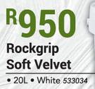 Dulux Rock Grip Soft Velvet White-20L
