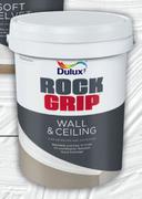 Dulux Rock Grip Wall & Ceiling White-20L