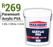 Paramount Acrylic PVA White-20L