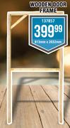 Wooden Door Frame 813mm x 2032mm