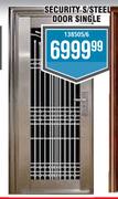 Security S/Steel Door (Single)