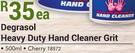 Degrasol Heavy Duty Hand Cleaner Grit (Cherry)-500ml