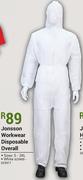 Jonsson Workwear Disposable Overall