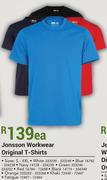 Jonsson Workwear Original T-Shirts-Each
