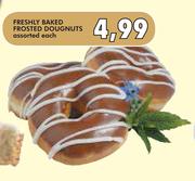 Freshly Baked Frosted Doughnuts Each