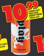 Powerplay Fruit Kick Energy Drink-440ml