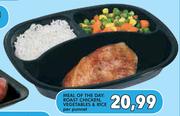 Meal Of The Day: Roast Chicken, Vegetables & Rice-Per Punnet