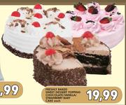 Freshly Baked Sweet Dessert Topping Chocolate/Vanilla/Strawberry Baby Cake Each