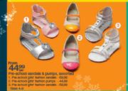 Pre-School Girls' Fashion Sandals Assorted-Per Pair