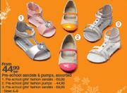 Pre-School Girls' Fashion Pumps Assorted-Per Pair