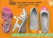 Girl's Fashion Pumps Assorted-Per Pair