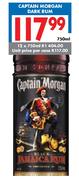 Captain Moragan Dark Rum -12x750ml