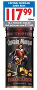 Captain Moragan Dark Rum -750ml