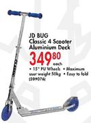 JD Bug Classic 4 Scooter Aluminium Deck-Each