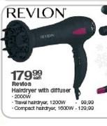 Revlon Hairdryer With Diffuser-2000W Each