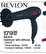 Revlon Compact Hairdryer-1000W Each