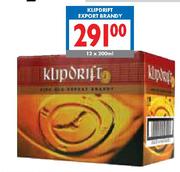 Kilpdrift Export Brandy-12x200ml