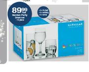 Garden Party Drink Set 12 Pieces-Per Set