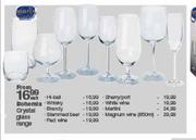 Bohemia Crstal White Wine Glass Range-Each