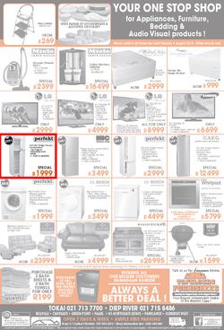 Tafelberg Furnishers : Your One Stop Shop (Until 5 Aug), page 1