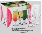 Flesta Cocktail Glasses-6-Pack Per Pack