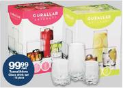Tuana/Adora Glass Drink Set-18-Piece Per Set