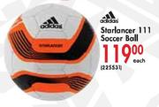 Adidas Starlancer 111 Soccer Ball-Each