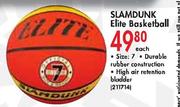 Slamdunk Elite Basketball-Each