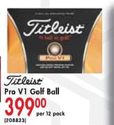 Fitleist Pro VI Golf Ball-Per 12 pack