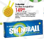 Dunlop Pro Slam Swingball Set-Per Set