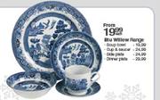 Blu Williow Range Dinner Plate-Each
