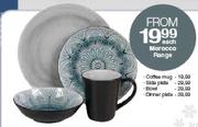 Morocco Range Dinner Plate-Each
