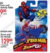 T-Rex TSPIDER-MEN Zoom and Go Vehicle-Eachake Down-Each