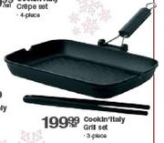 Cookin' Italy Grill Set-3 Piece