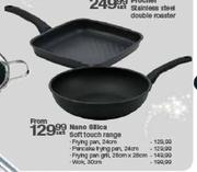 Nano Silica Soft Touch Frying Pan Grill-25cmx25cm Each
