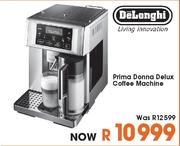 Delonghi Prima Donna Delux Coffee Machine