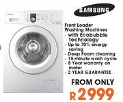 Samsung Front Loader Washing Machines 