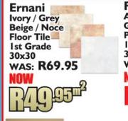 Ernani Ivory/Grey Beige/Noce Floor Tile Ist Grade 30 x 30-per sqm