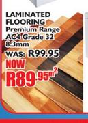 Laminated Flooring Premium Range AC4 Grade 32 8.3mm-per sqm