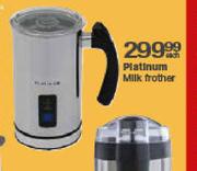 Platinum Milk Frother-Each