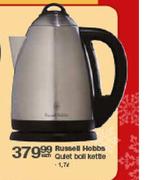 Russell Hobbs 1.7Ltr Quiet Boll Kettle-Each
