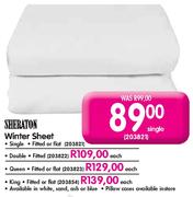 Sheraton Winter Sheet Queen-Each