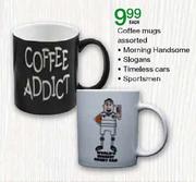 Coffee Mugs Assorted-Each